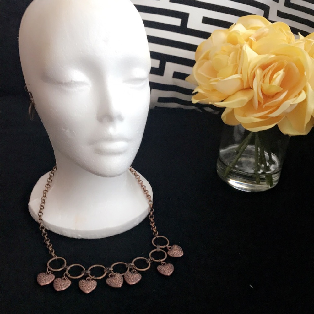 Necklace with matching earrings!